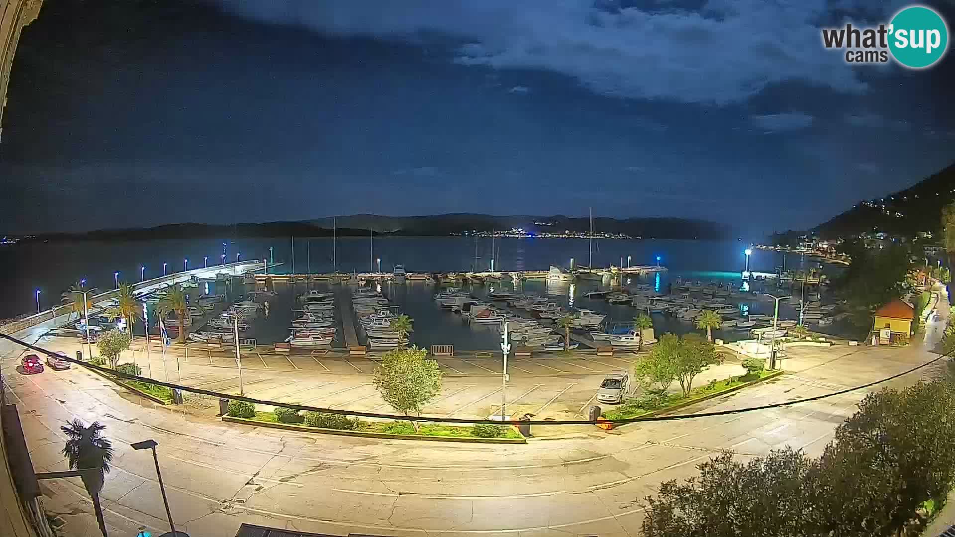 Webcam Orebić Riva – Ferry to Korčula Live