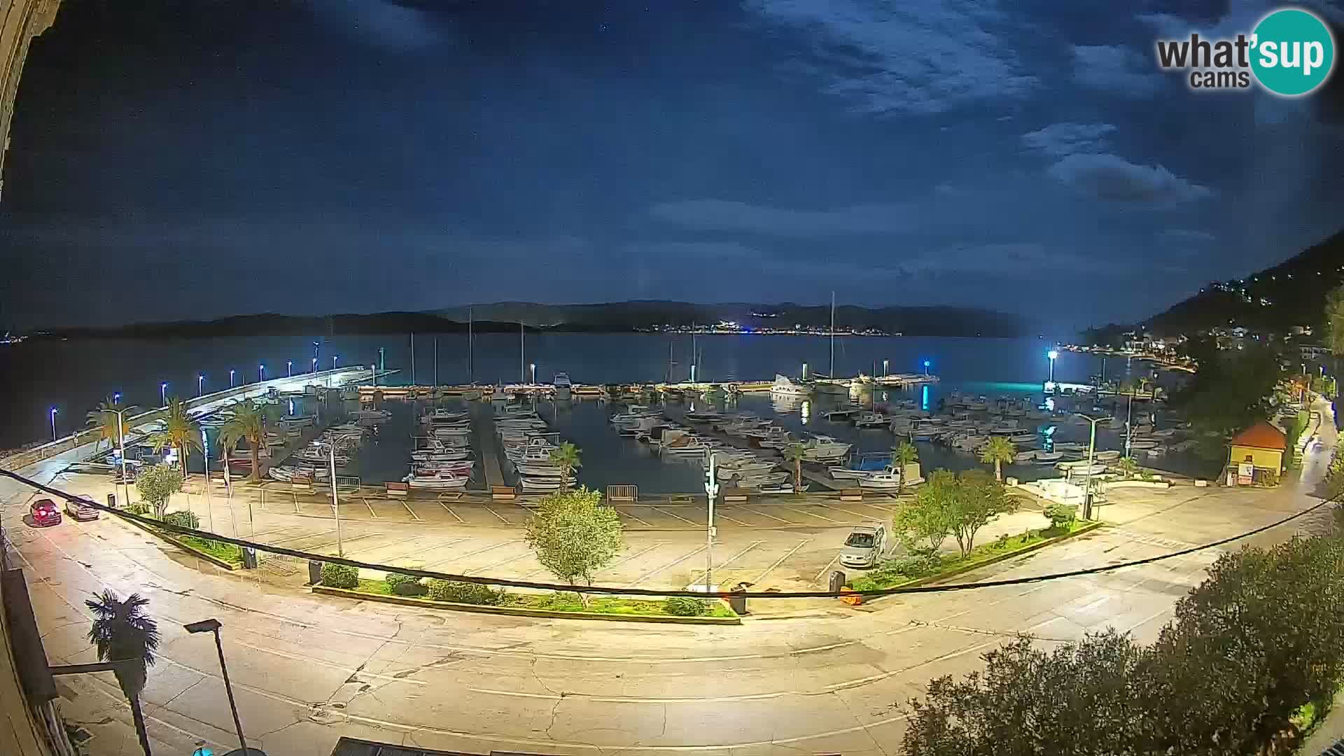 Webcam Orebić Uferpromenade – Fähre nach Korčula Live