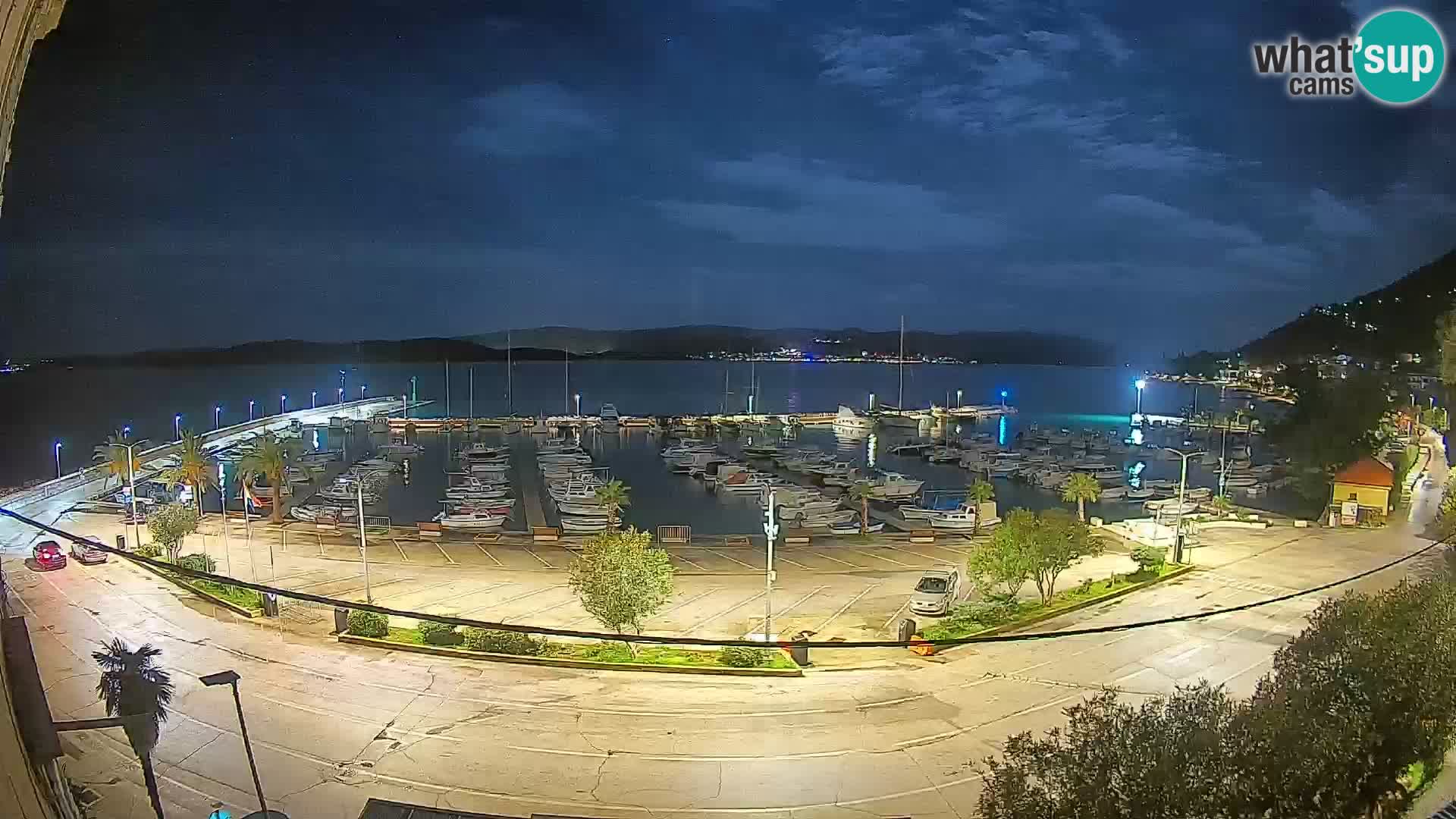 Webcam Orebić Riva – Ferry to Korčula Live