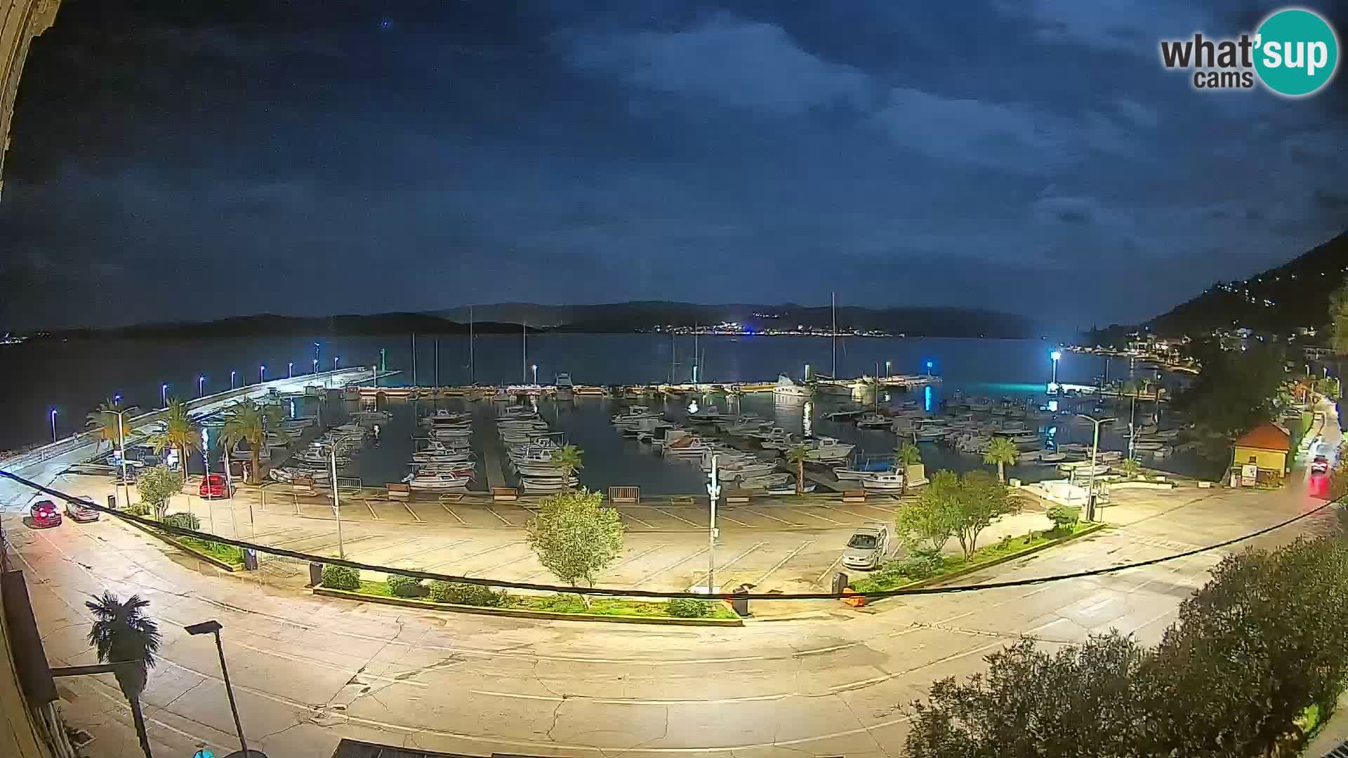 Webcam Orebić Riva – Ferry vers Korčula en direct