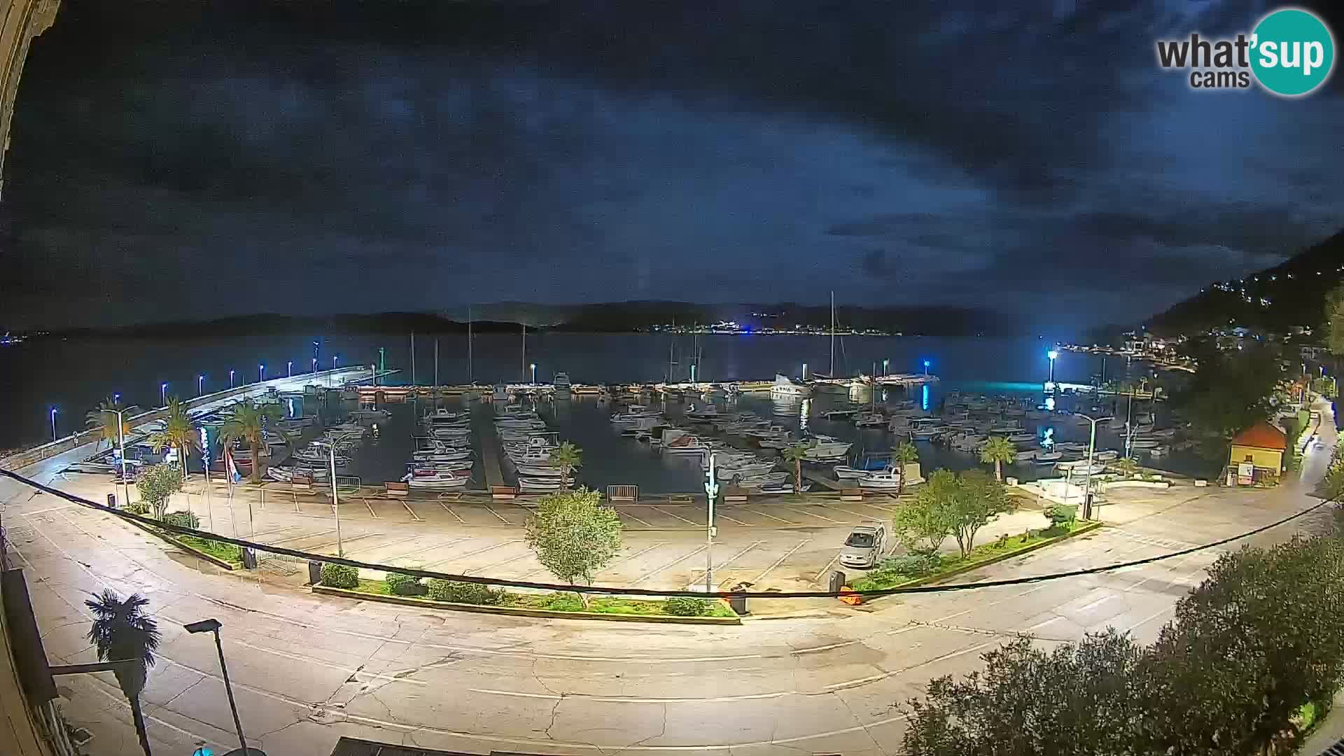 Webcam Orebić Uferpromenade – Fähre nach Korčula Live