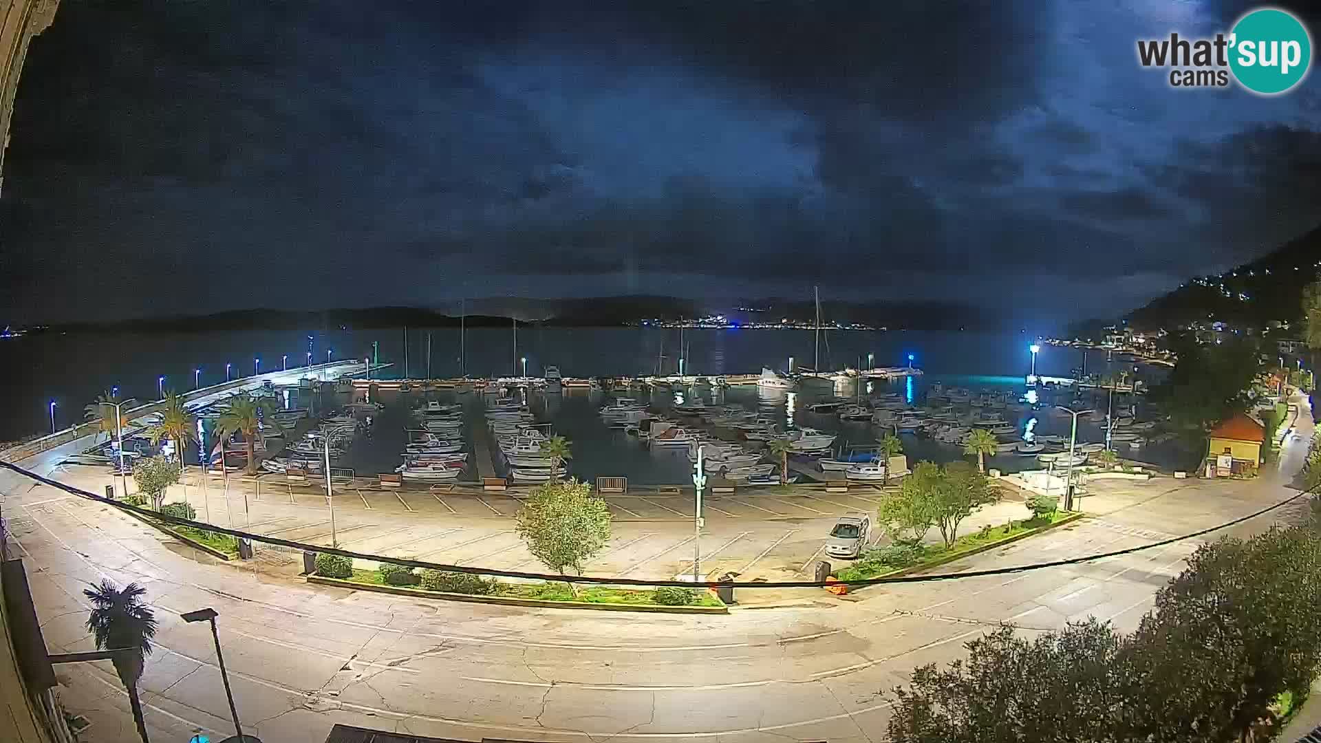 Webcam Orebić Riva – Ferry to Korčula Live