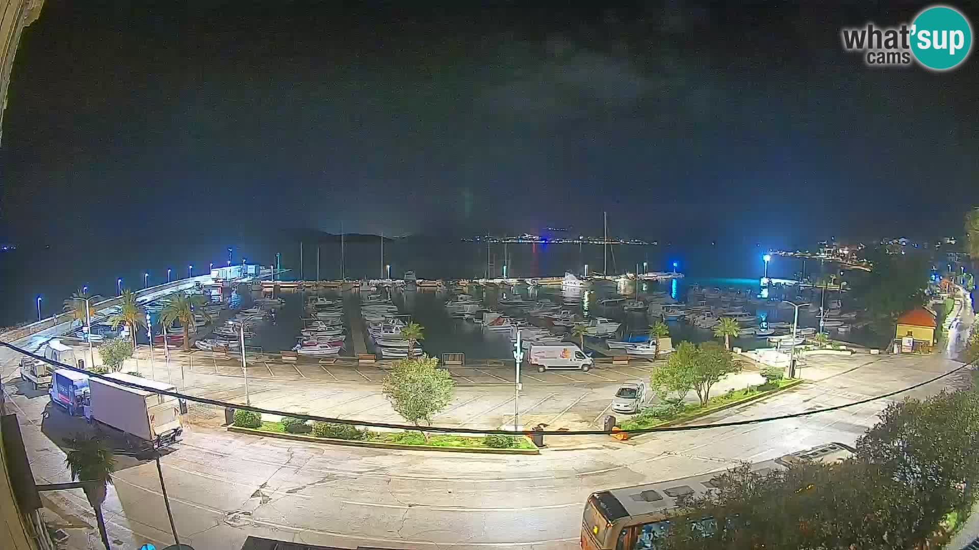 Webcam Orebić Uferpromenade – Fähre nach Korčula Live