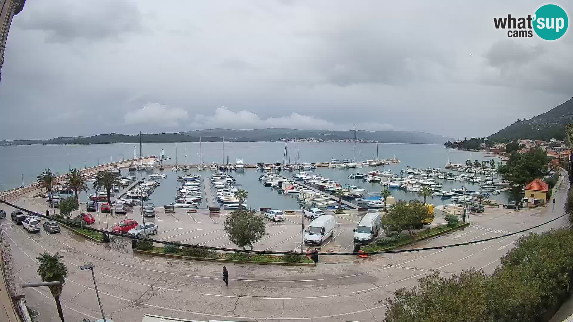 Web kamera Orebić Riva – Trajekt za Korčulu uživo