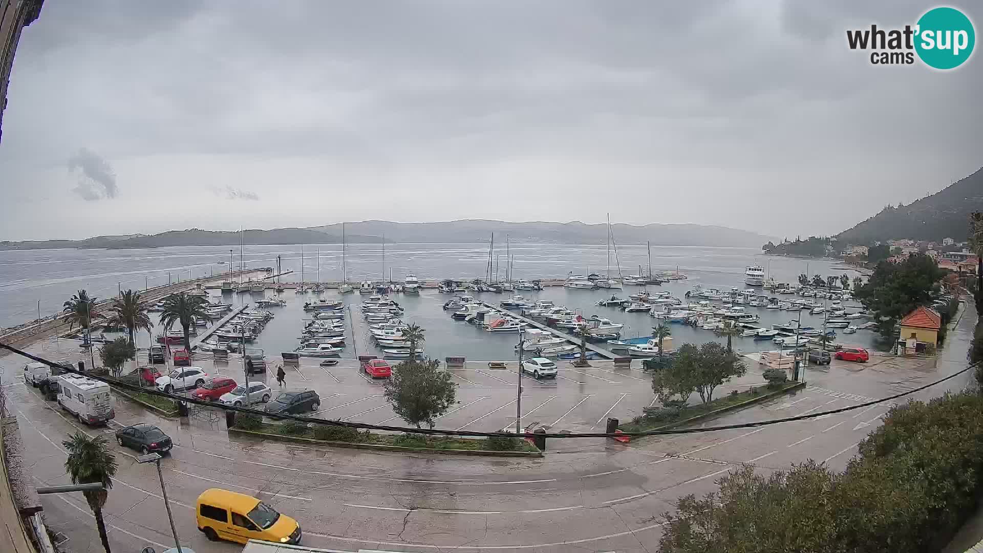 Webcam Orebić Riva – Ferry vers Korčula en direct