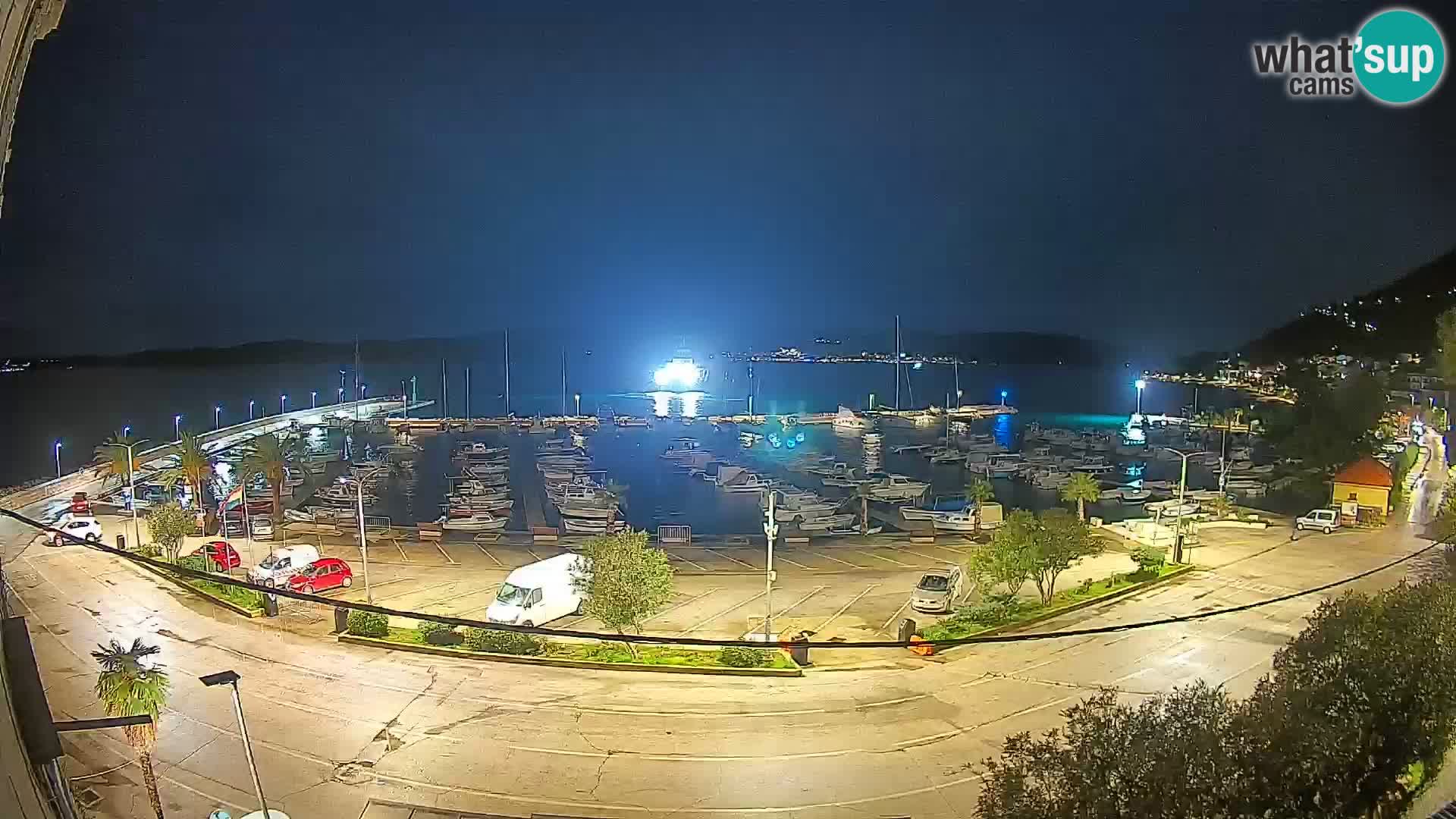 Webcam Orebić Uferpromenade – Fähre nach Korčula Live