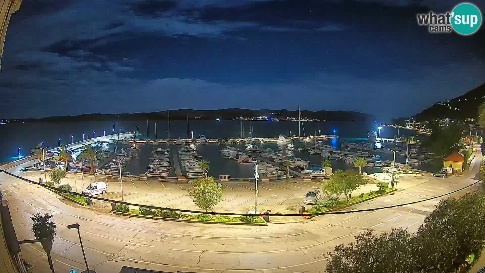 Webcam Orebić Riva – Ferry to Korčula Live