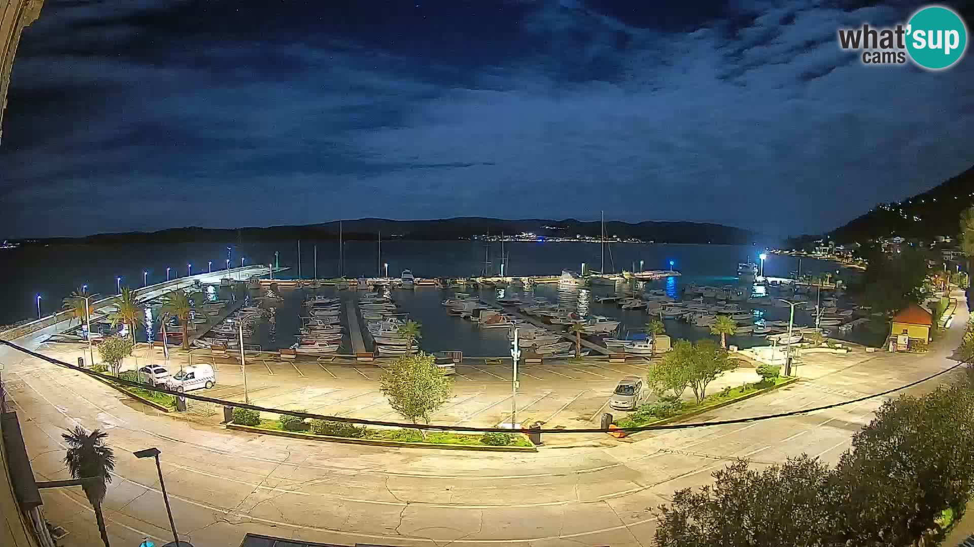 Webcam Orebić Riva – Ferry to Korčula Live