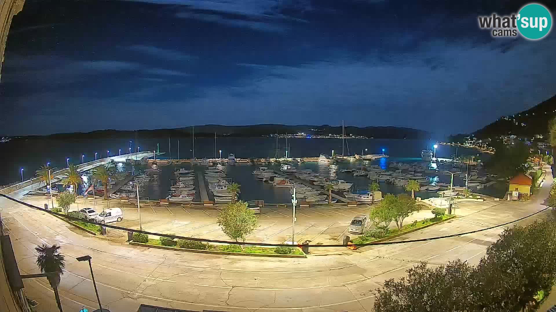 Webcam Orebić Riva – Ferry to Korčula Live