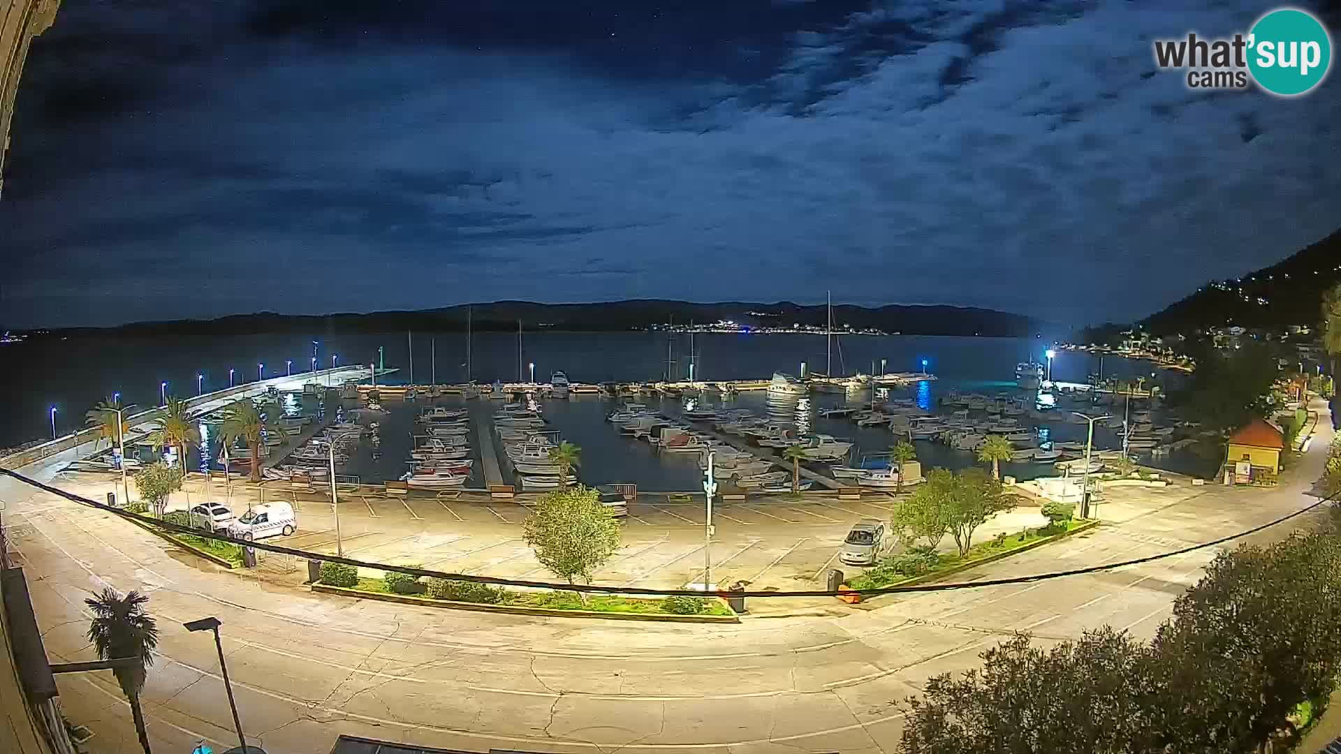 Webcam Orebić Uferpromenade – Fähre nach Korčula Live