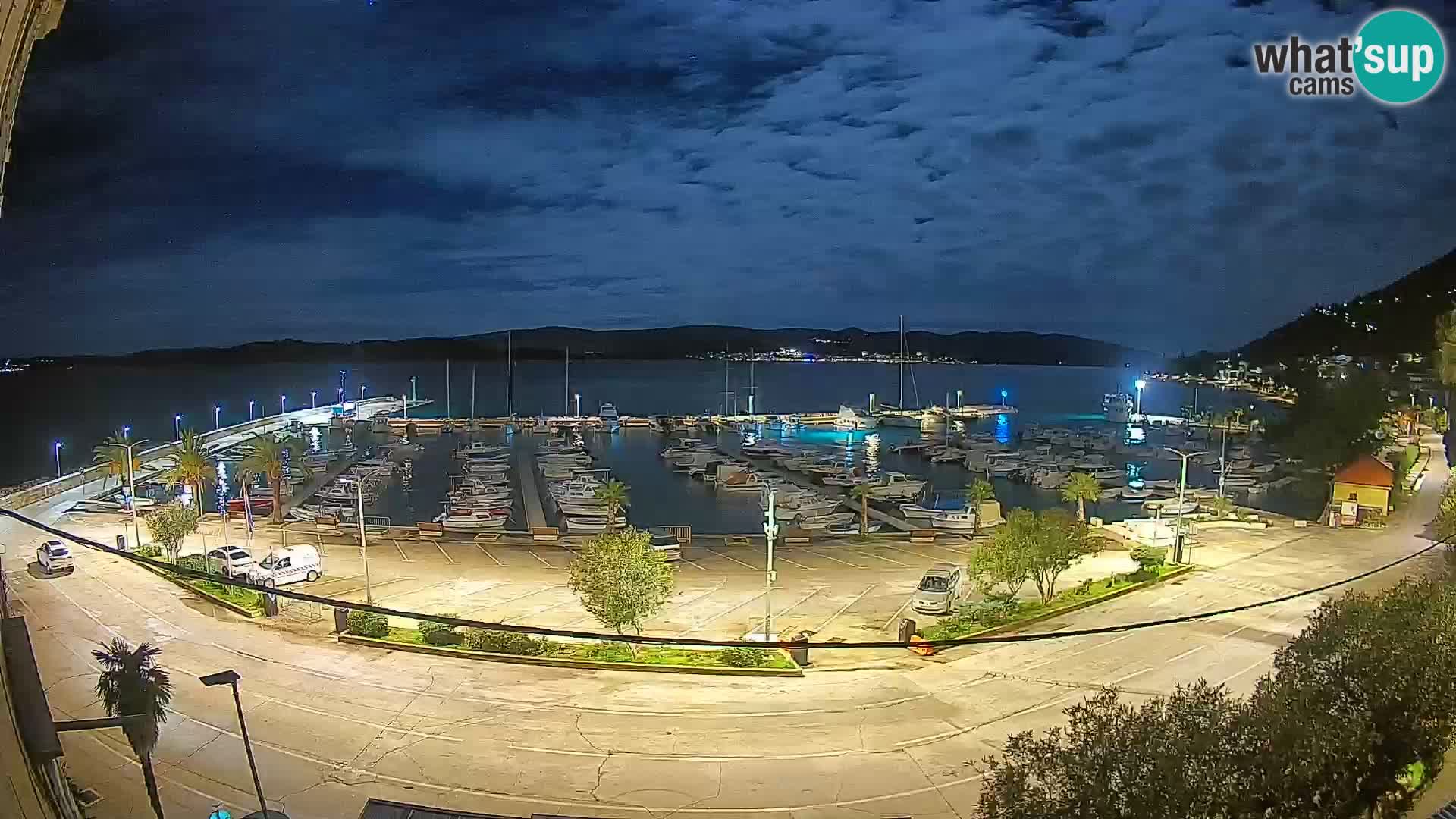 Webcam Orebić Uferpromenade – Fähre nach Korčula Live