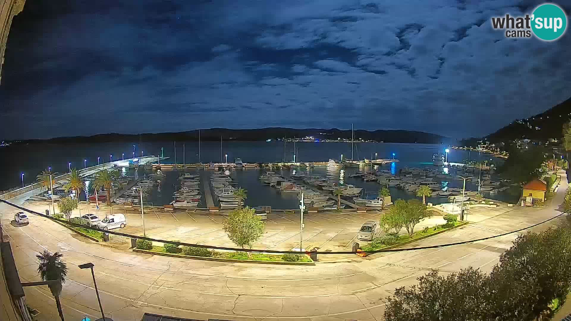 Webcam Orebić Riva – Ferry to Korčula Live