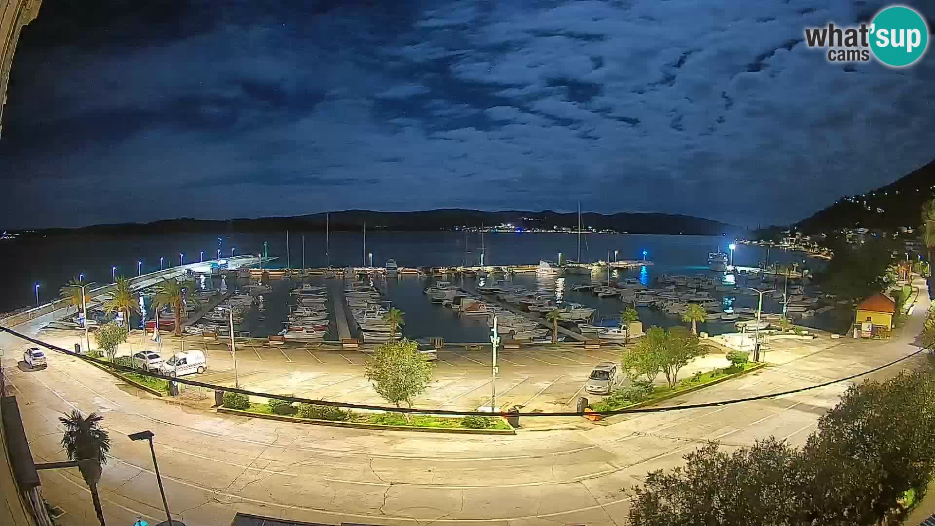 Webcam Orebić Riva – Ferry a Korčula en vivo