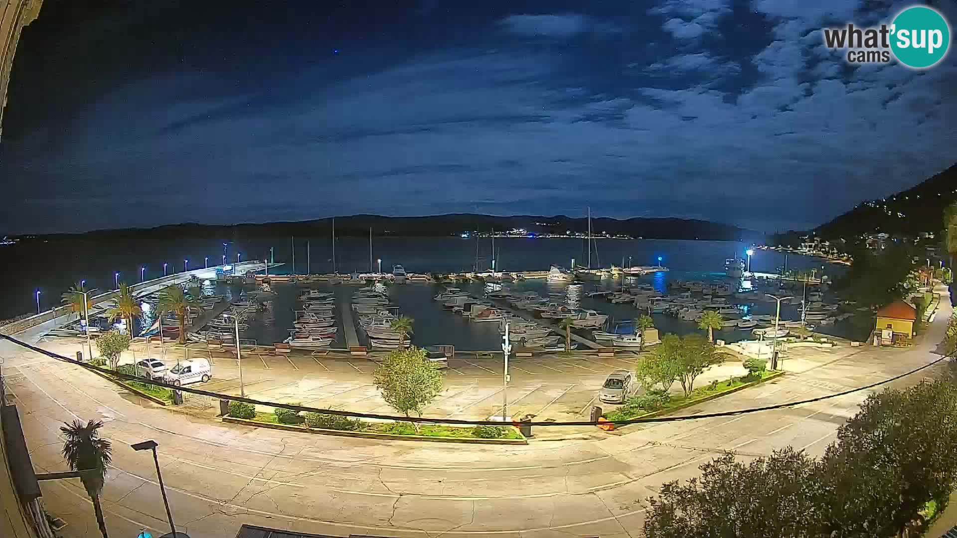 Webcam Orebić Uferpromenade – Fähre nach Korčula Live