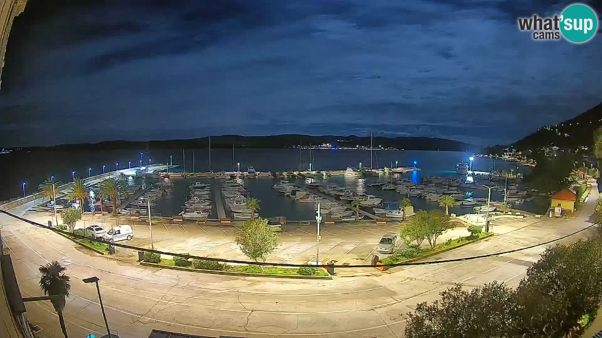 Webcam Orebić Riva – Ferry to Korčula Live