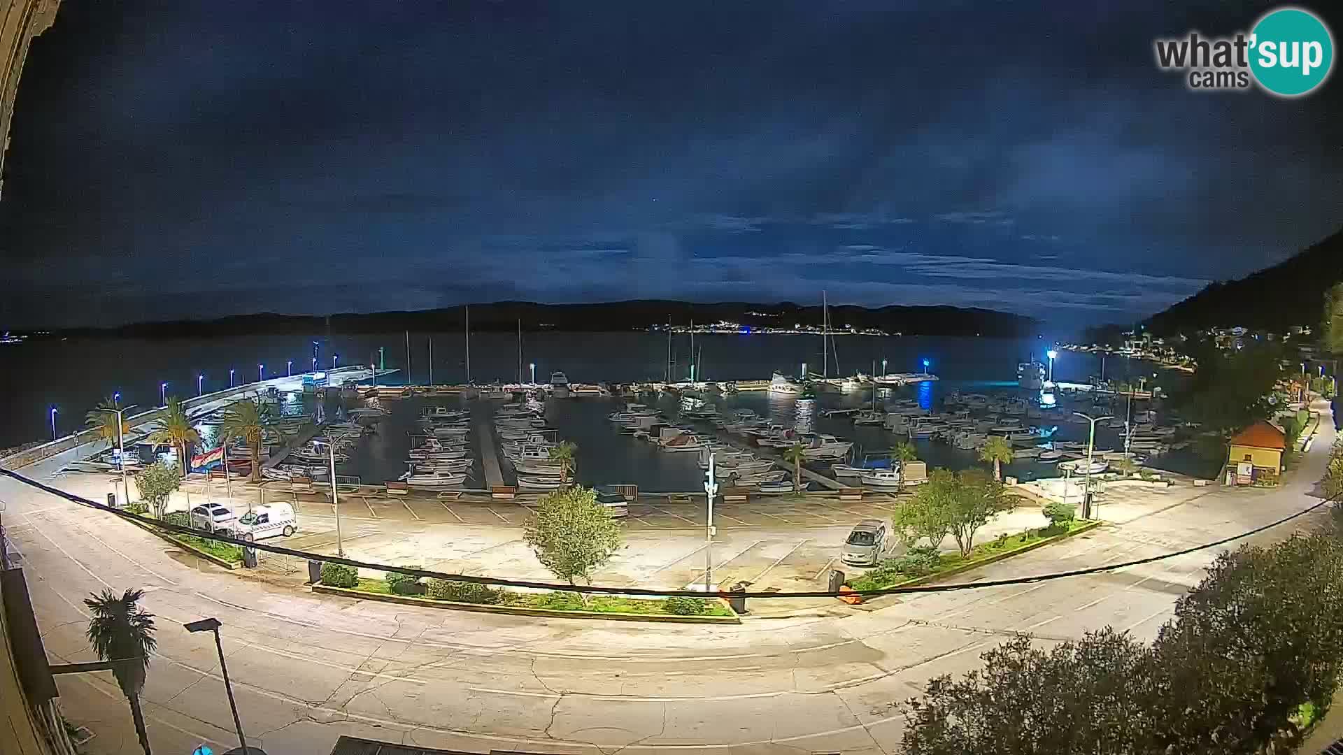 Webcam Orebić Riva – Ferry to Korčula Live