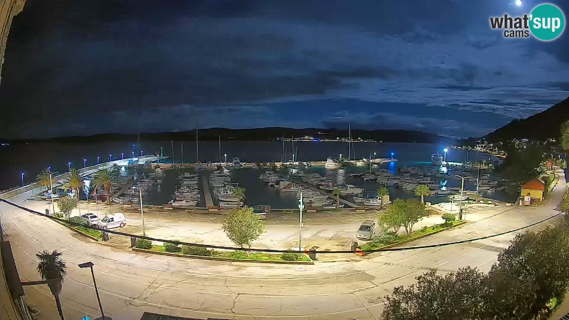 Webcam Orebić Riva – Ferry vers Korčula en direct