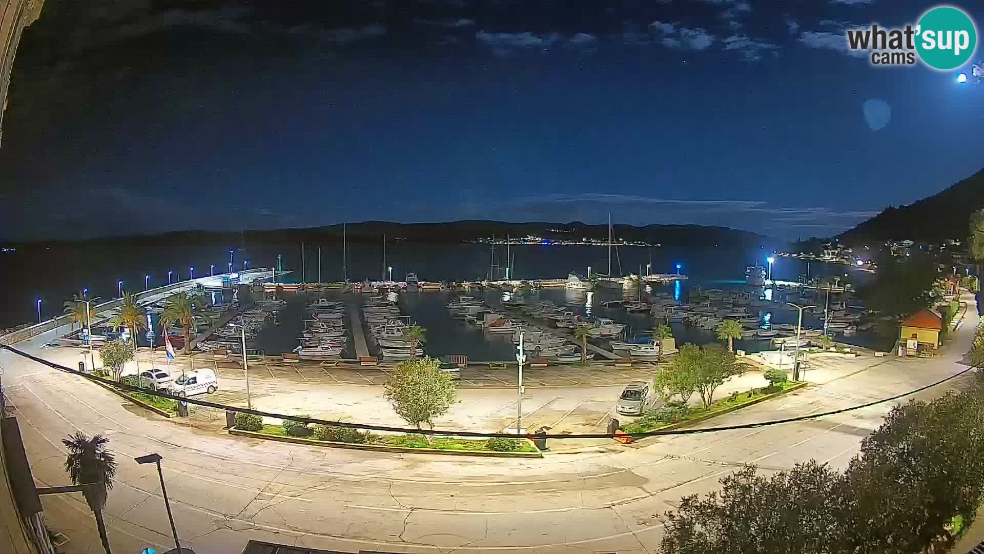 Webcam Orebić Uferpromenade – Fähre nach Korčula Live