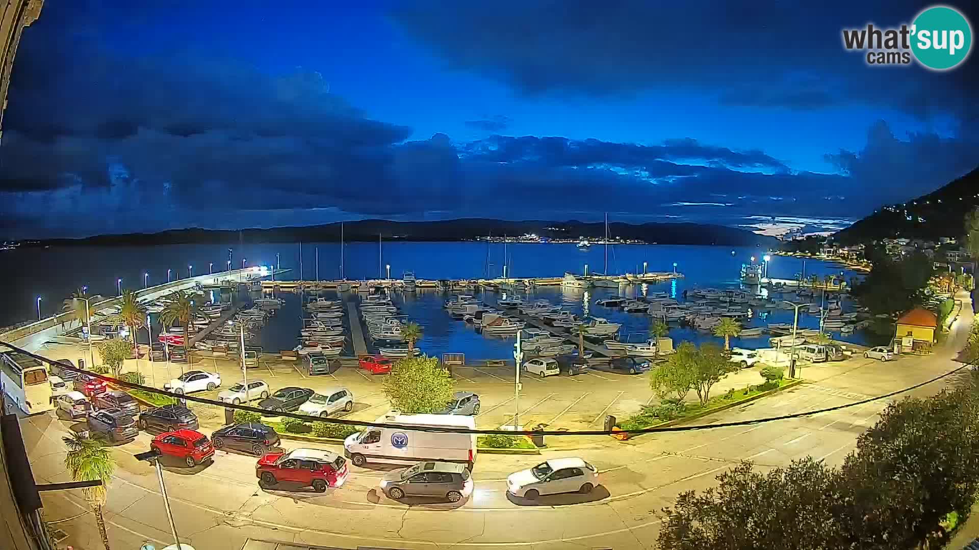 Webcam Orebić Uferpromenade – Fähre nach Korčula Live