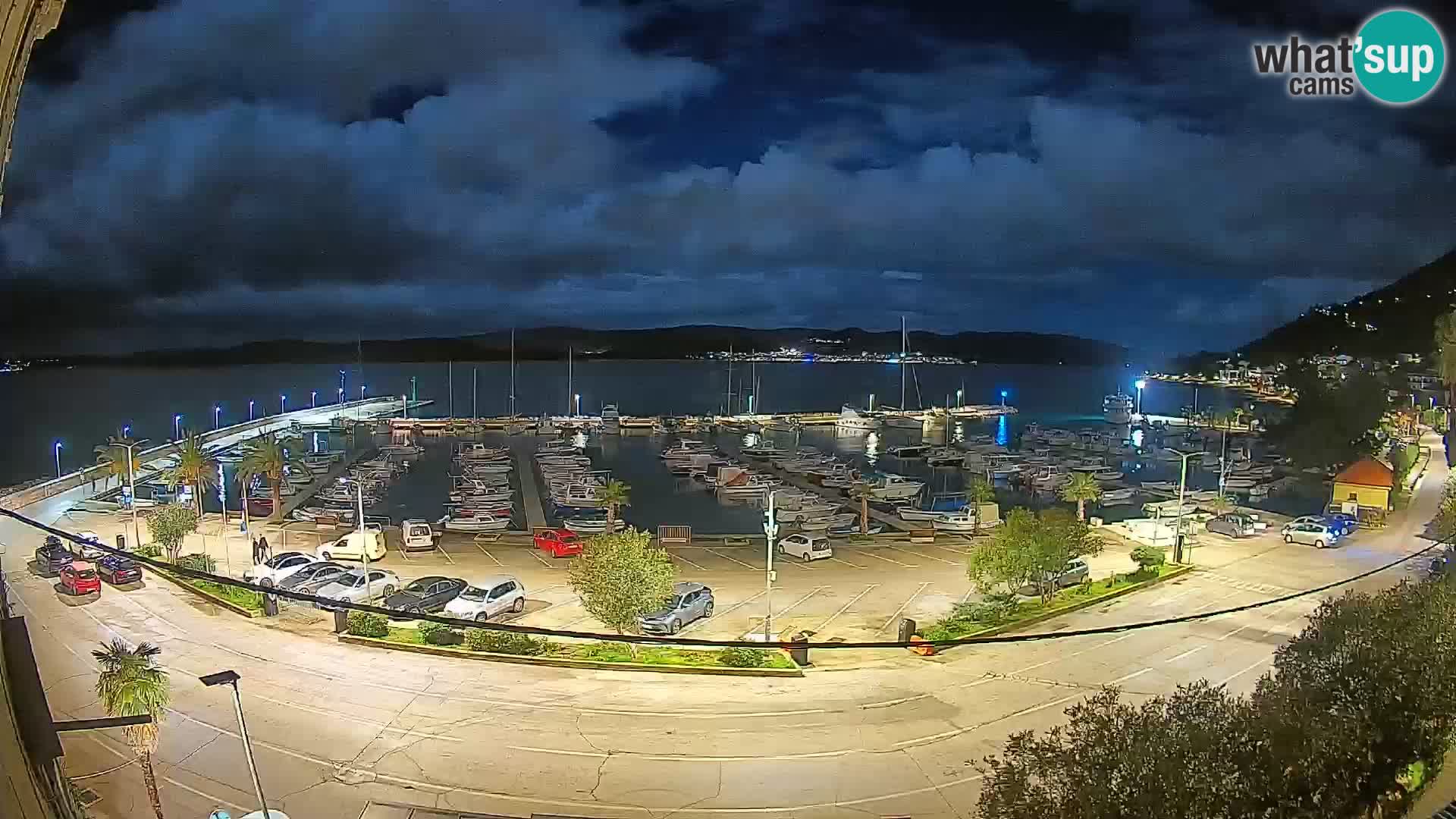 Webcam Orebić Riva – Ferry to Korčula Live