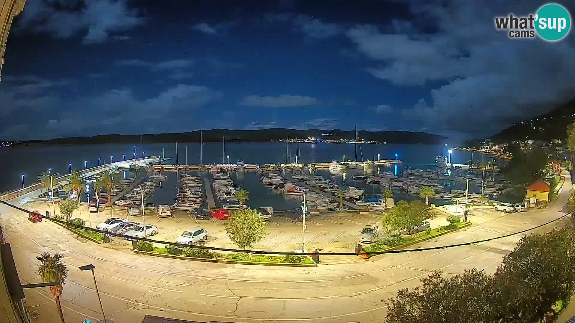 Webcam Orebić Riva – Ferry to Korčula Live