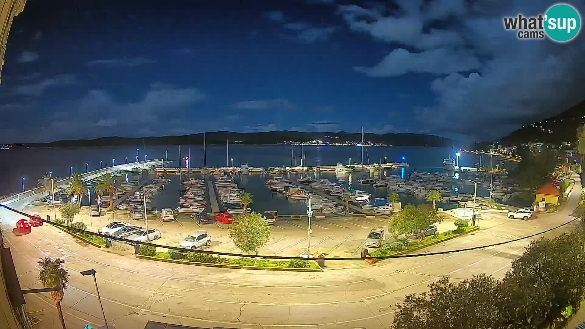 Webcam Orebić Riva – Ferry to Korčula Live