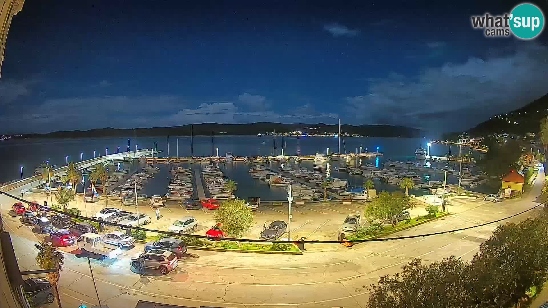 Webcam Orebić Riva – Ferry a Korčula en vivo