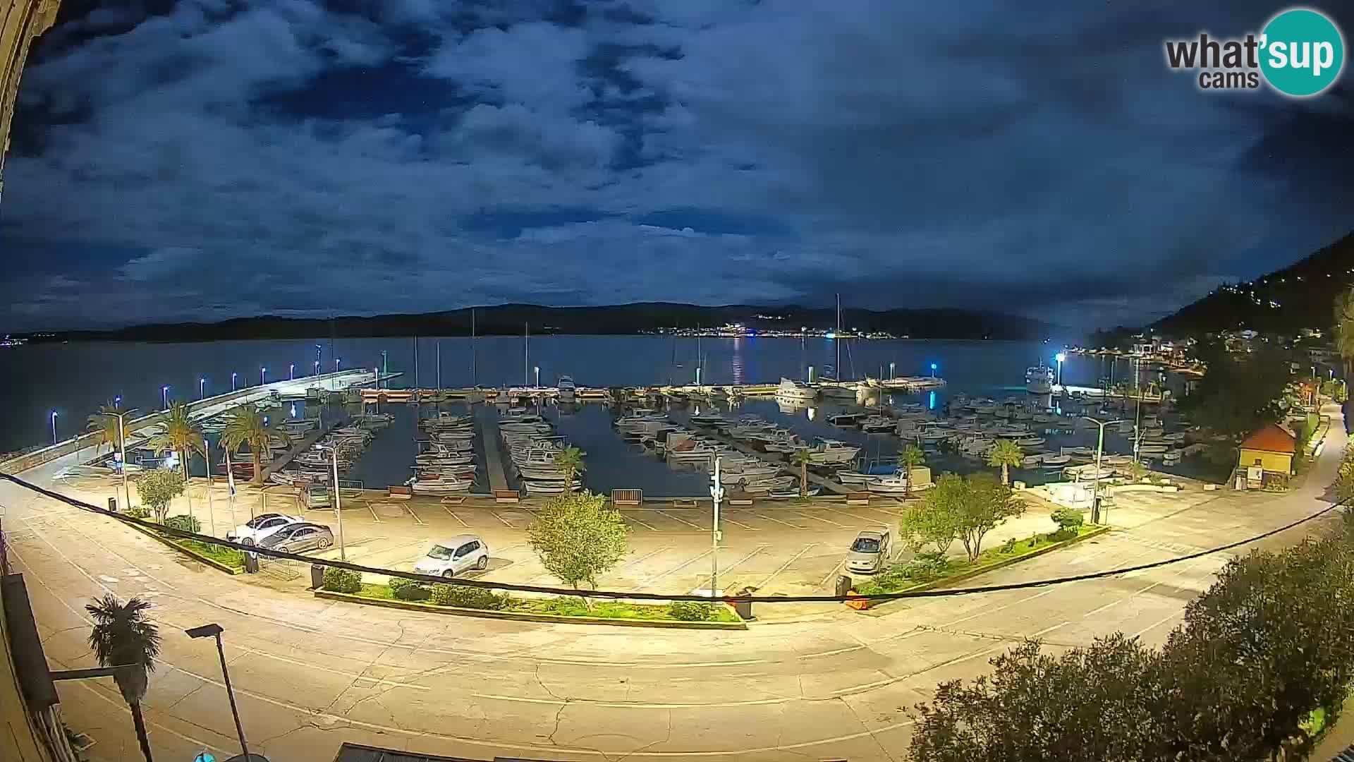 Webcam Orebić Riva – Ferry to Korčula Live