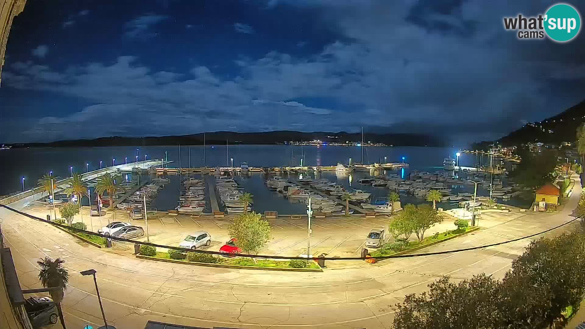 Webcam Orebić Riva – Ferry vers Korčula en direct