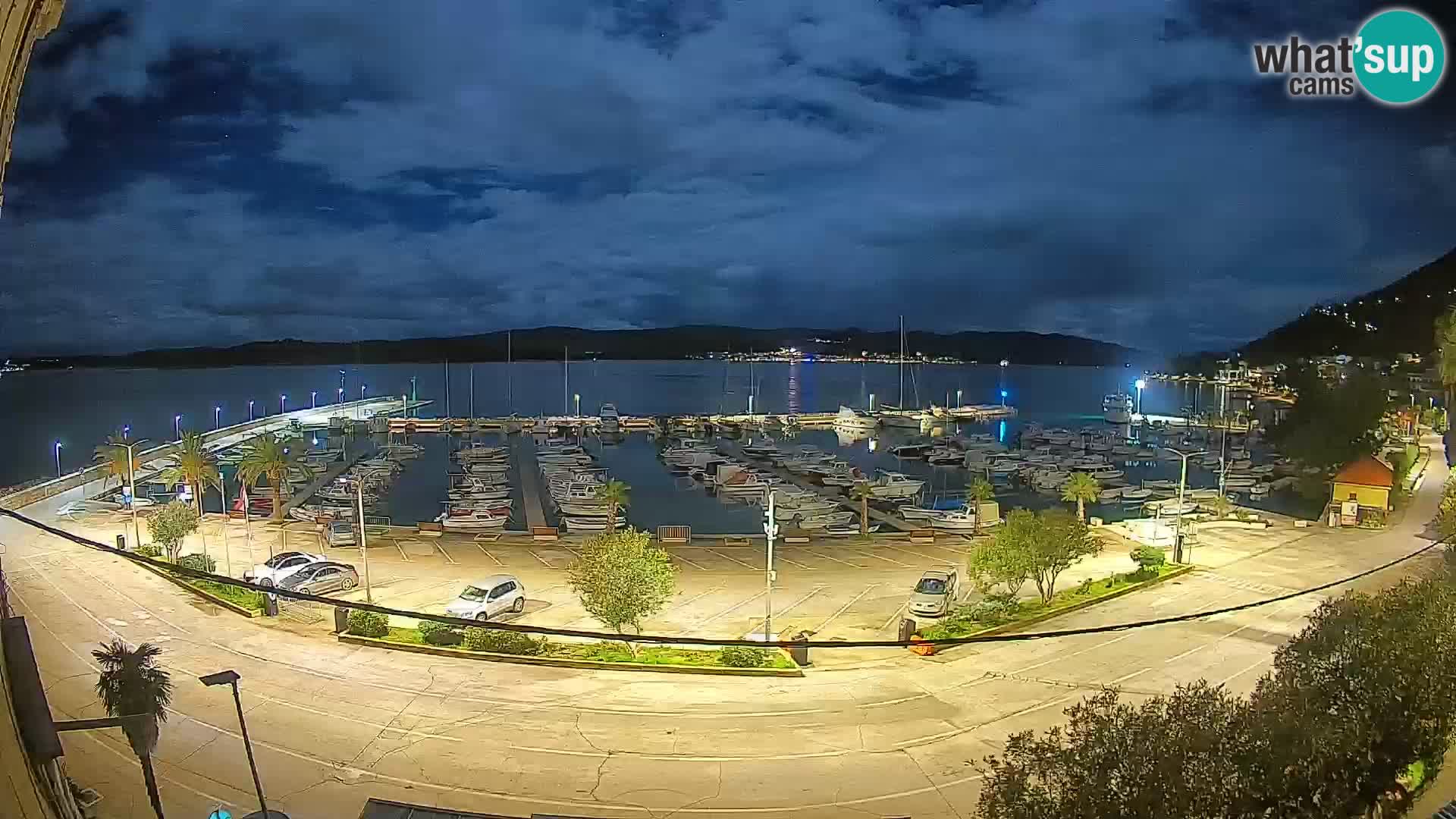 Webcam Orebić Uferpromenade – Fähre nach Korčula Live