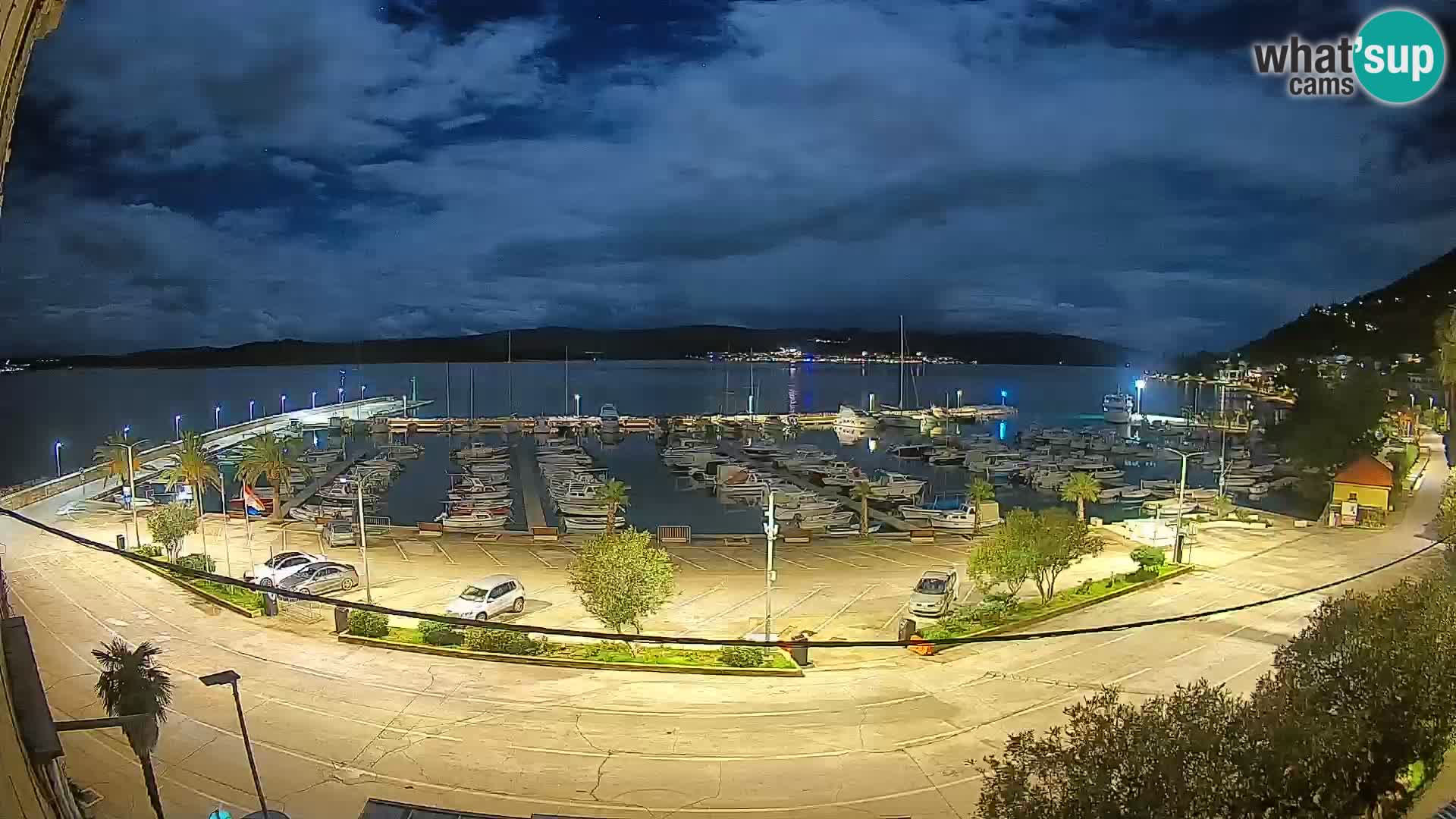 Webcam Orebić Uferpromenade – Fähre nach Korčula Live