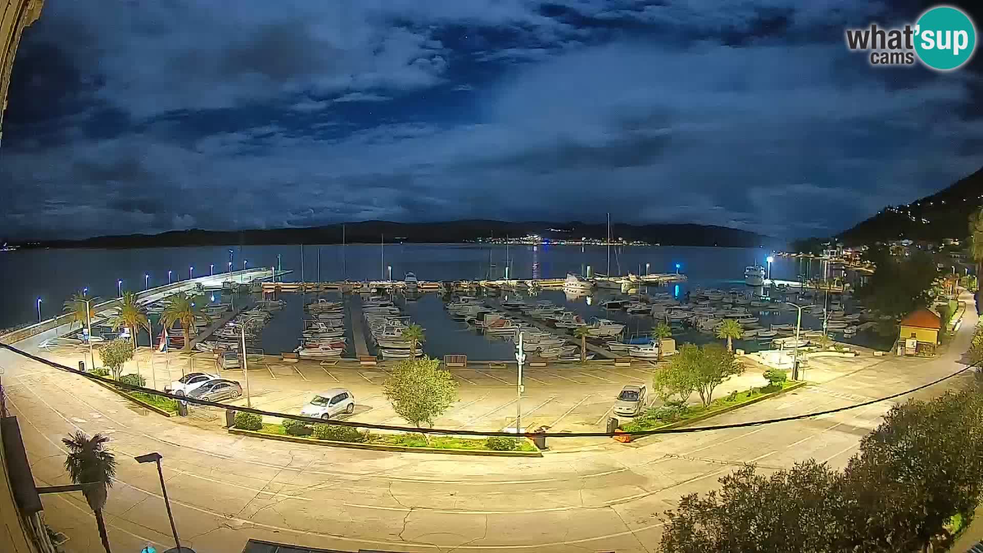 Webcam Orebić Riva – Ferry to Korčula Live