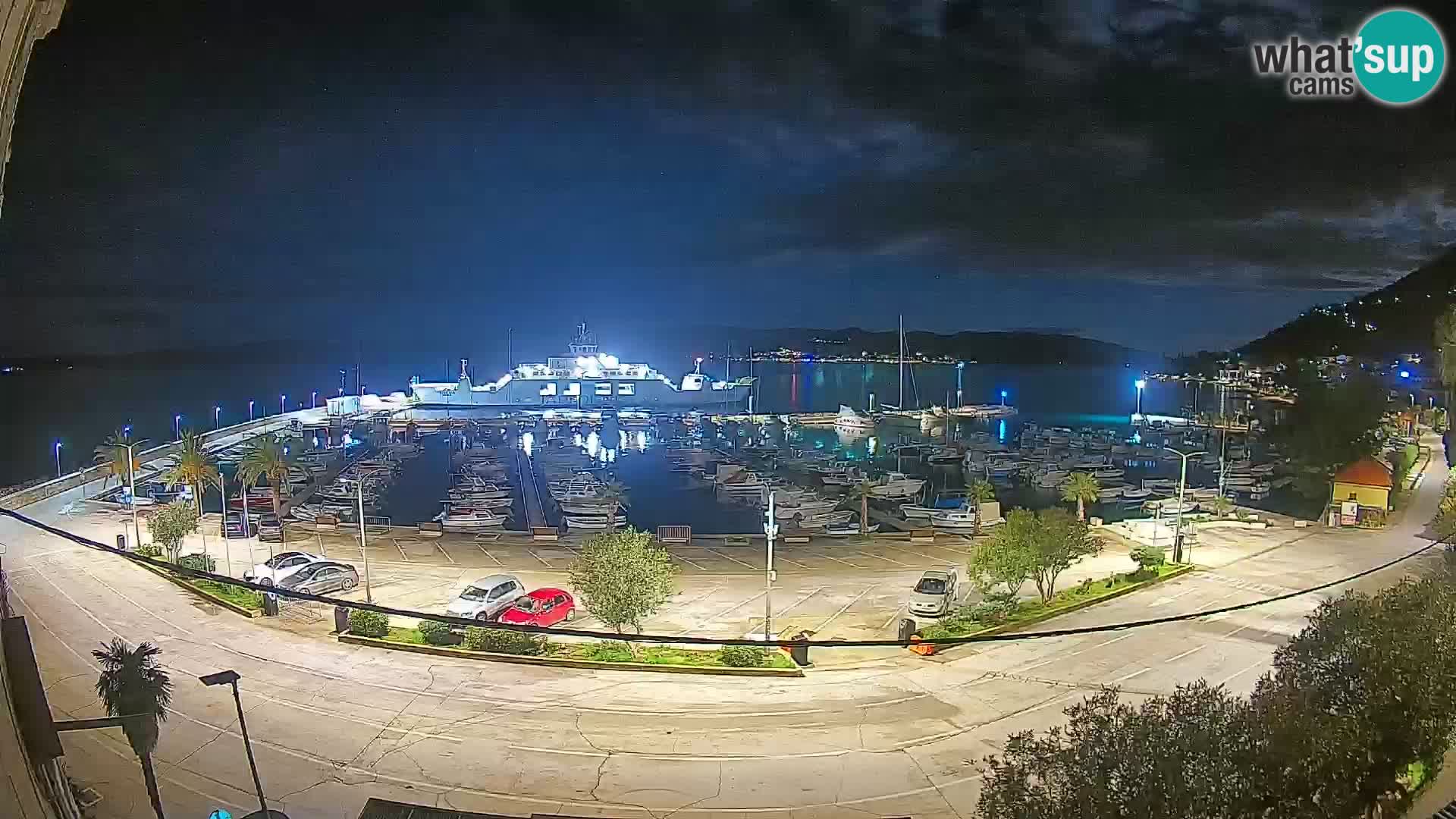 Webcam Orebić Riva – Ferry to Korčula Live