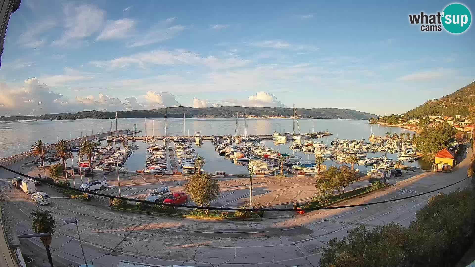 Webcam Orebić Riva – Ferry to Korčula Live