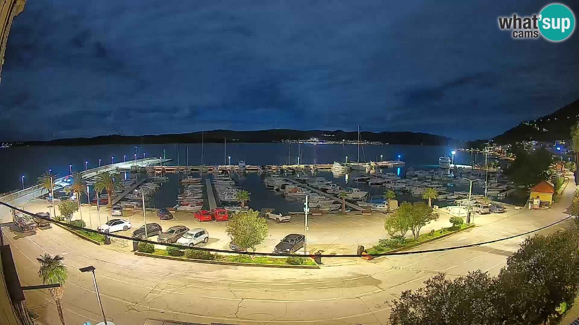 Webcam Orebić Riva – Ferry a Korčula en vivo