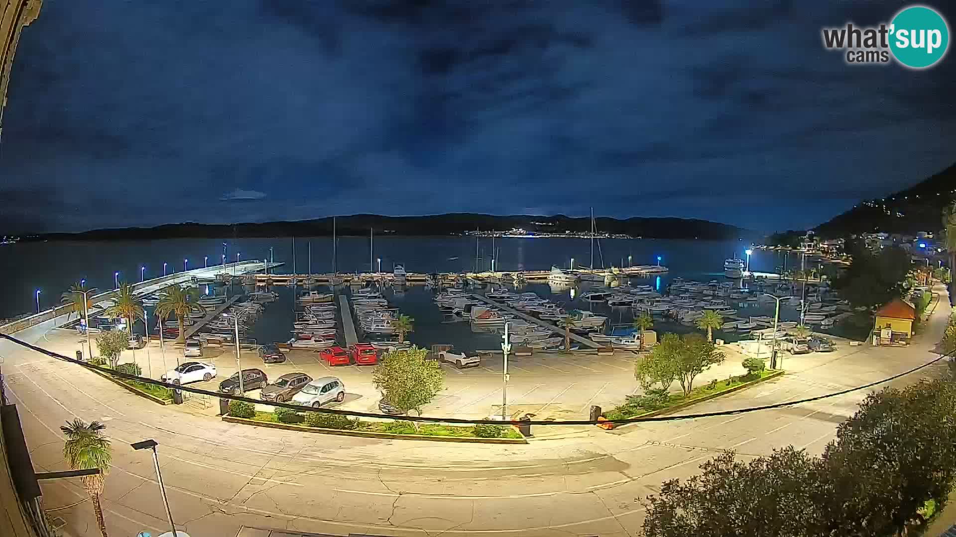 Webcam Orebić Riva – Ferry vers Korčula en direct