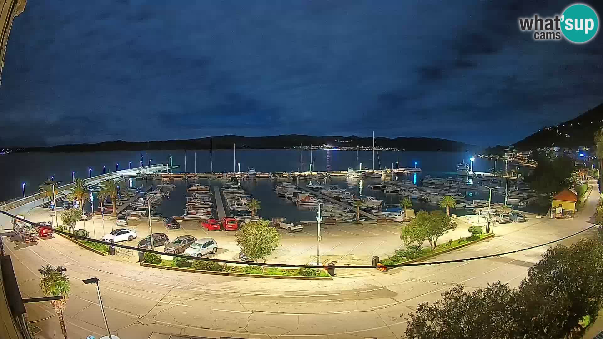 Webcam Orebić Riva – Ferry a Korčula en vivo