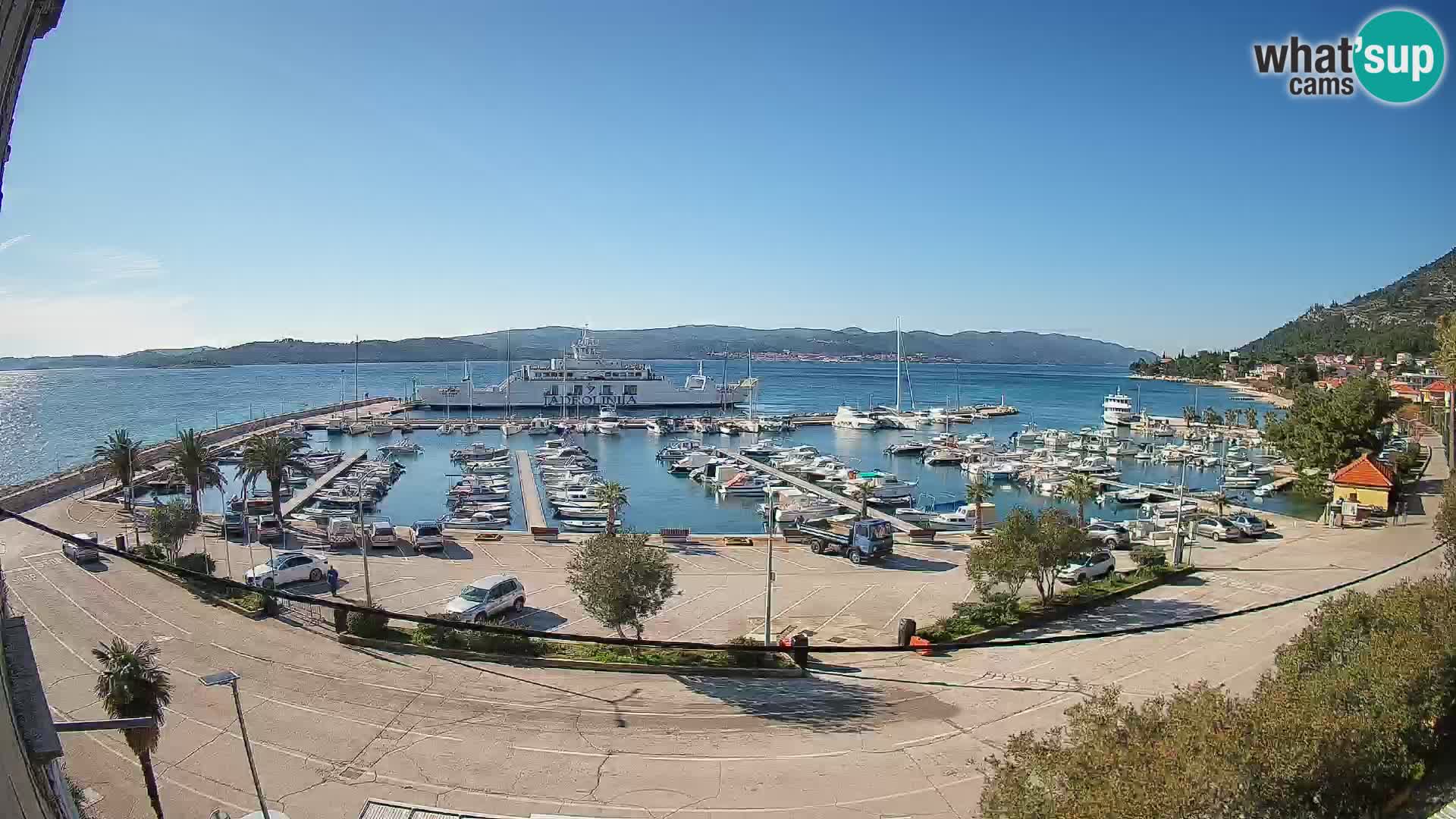 Webcam Sabbioncello Riva – Traghetto per Curzola in diretta