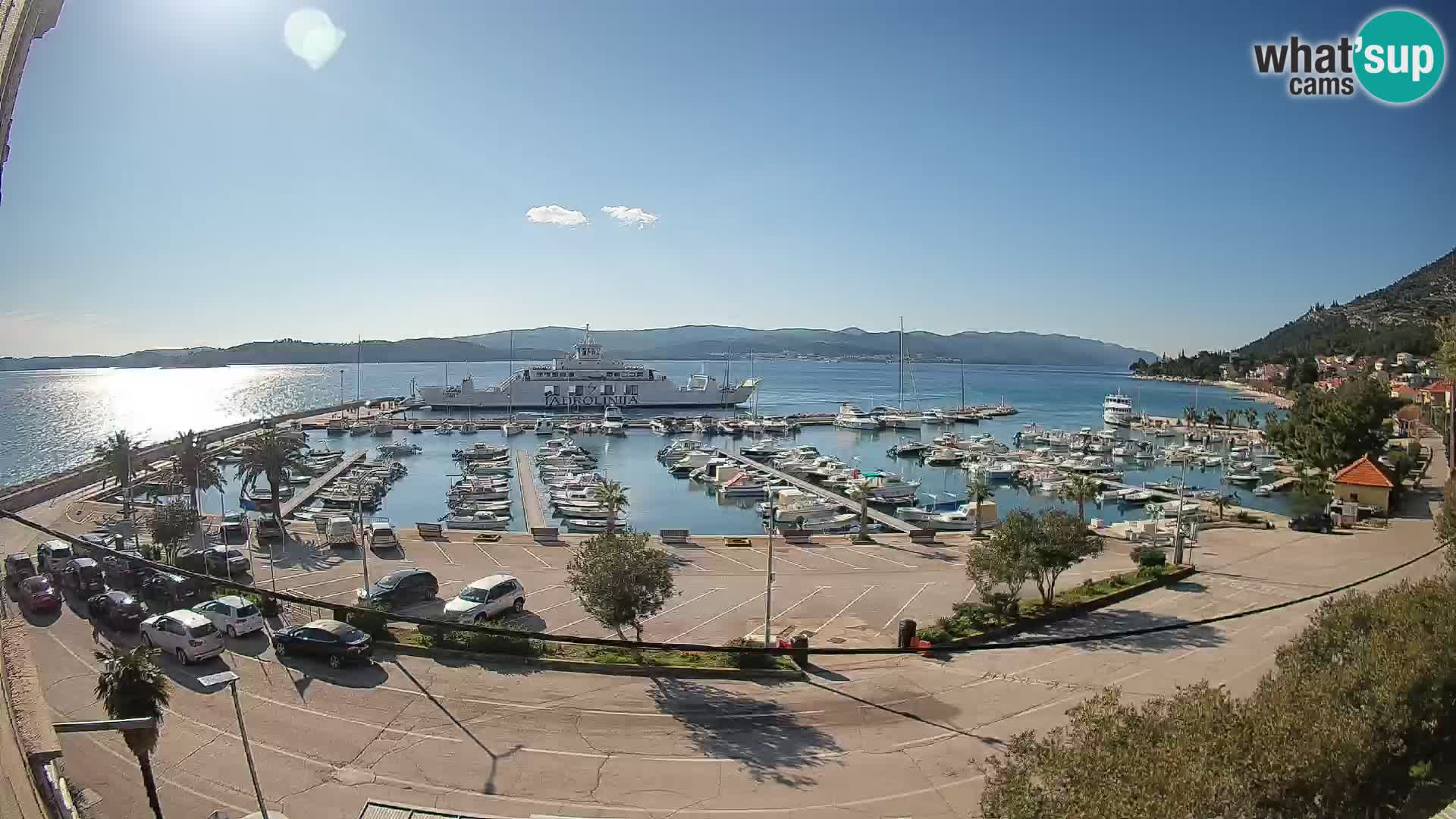 Webcam Sabbioncello Riva – Traghetto per Curzola in diretta