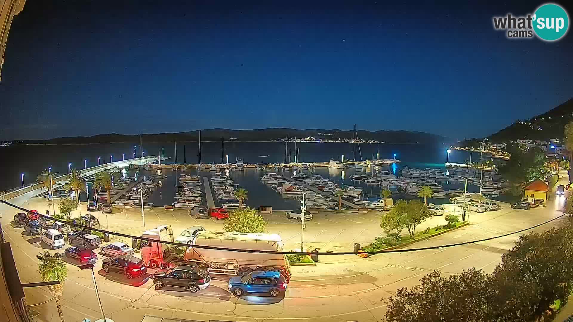 Webcam Orebić Riva – Ferry vers Korčula en direct