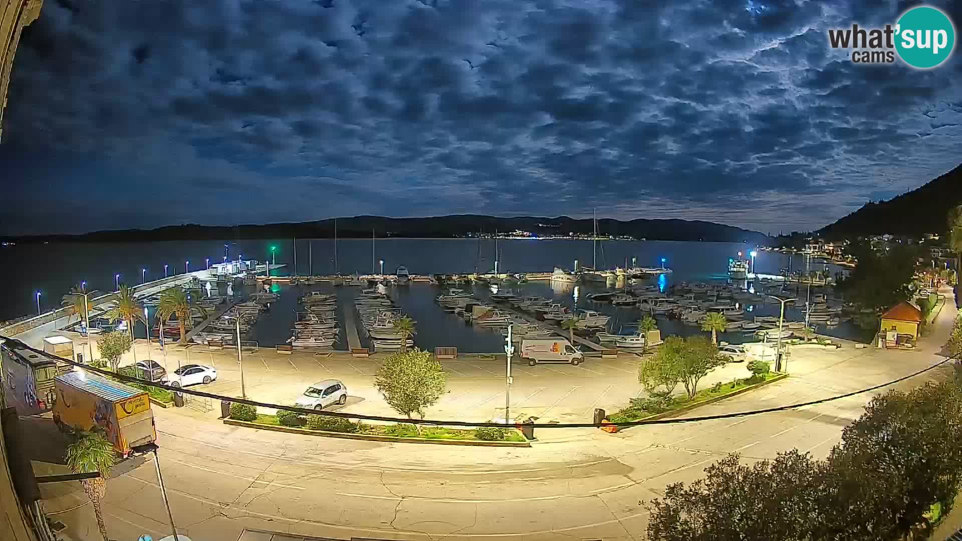 Webcam Orebić Riva – Ferry a Korčula en vivo