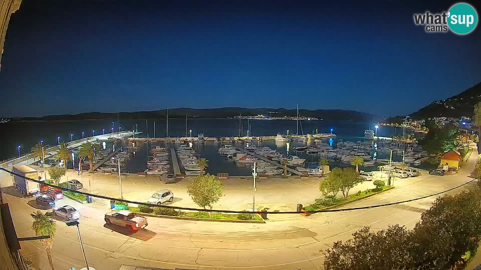 Webcam Orebić Riva – Ferry to Korčula Live