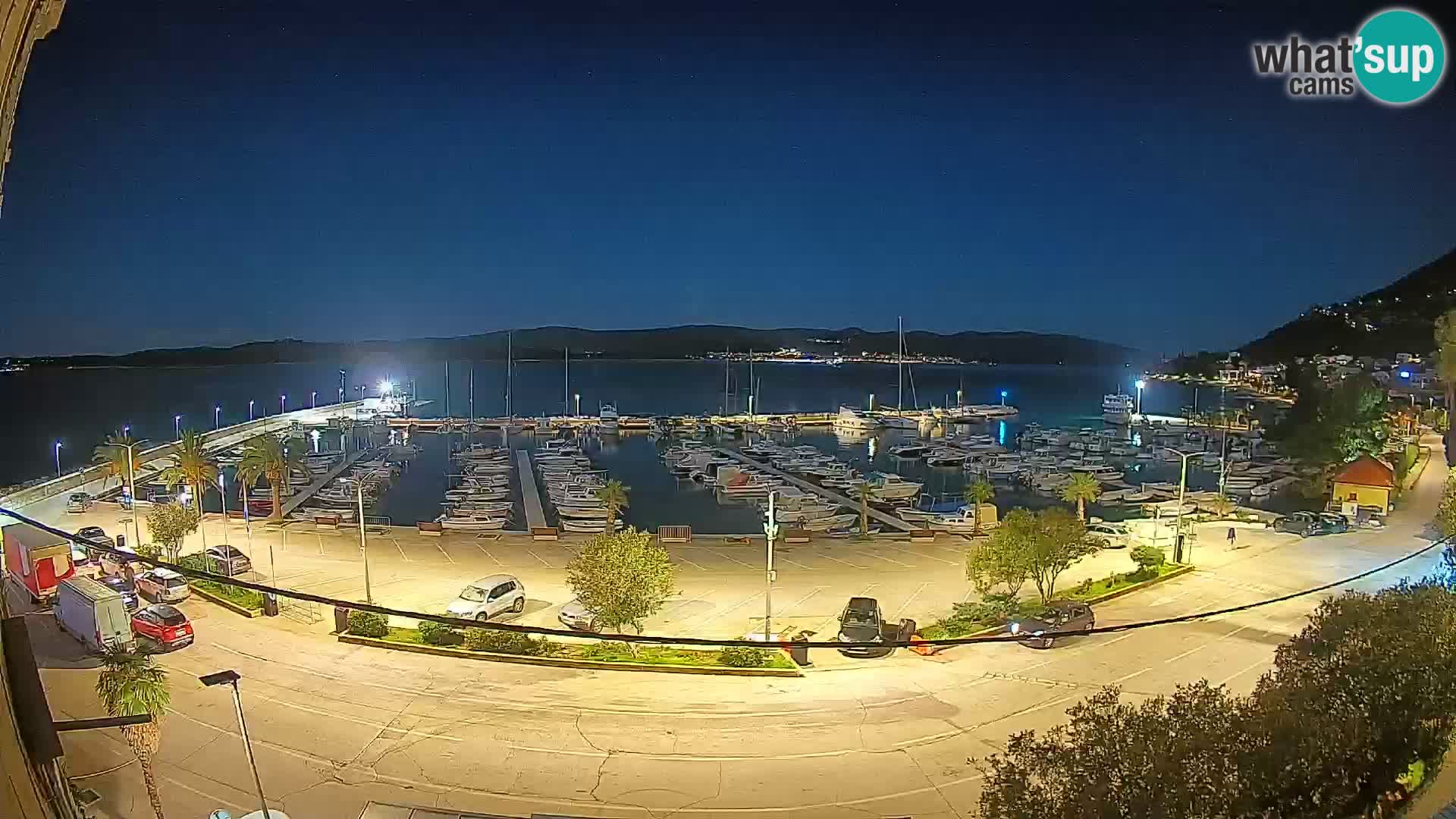 Webcam Orebić Riva – Ferry vers Korčula en direct