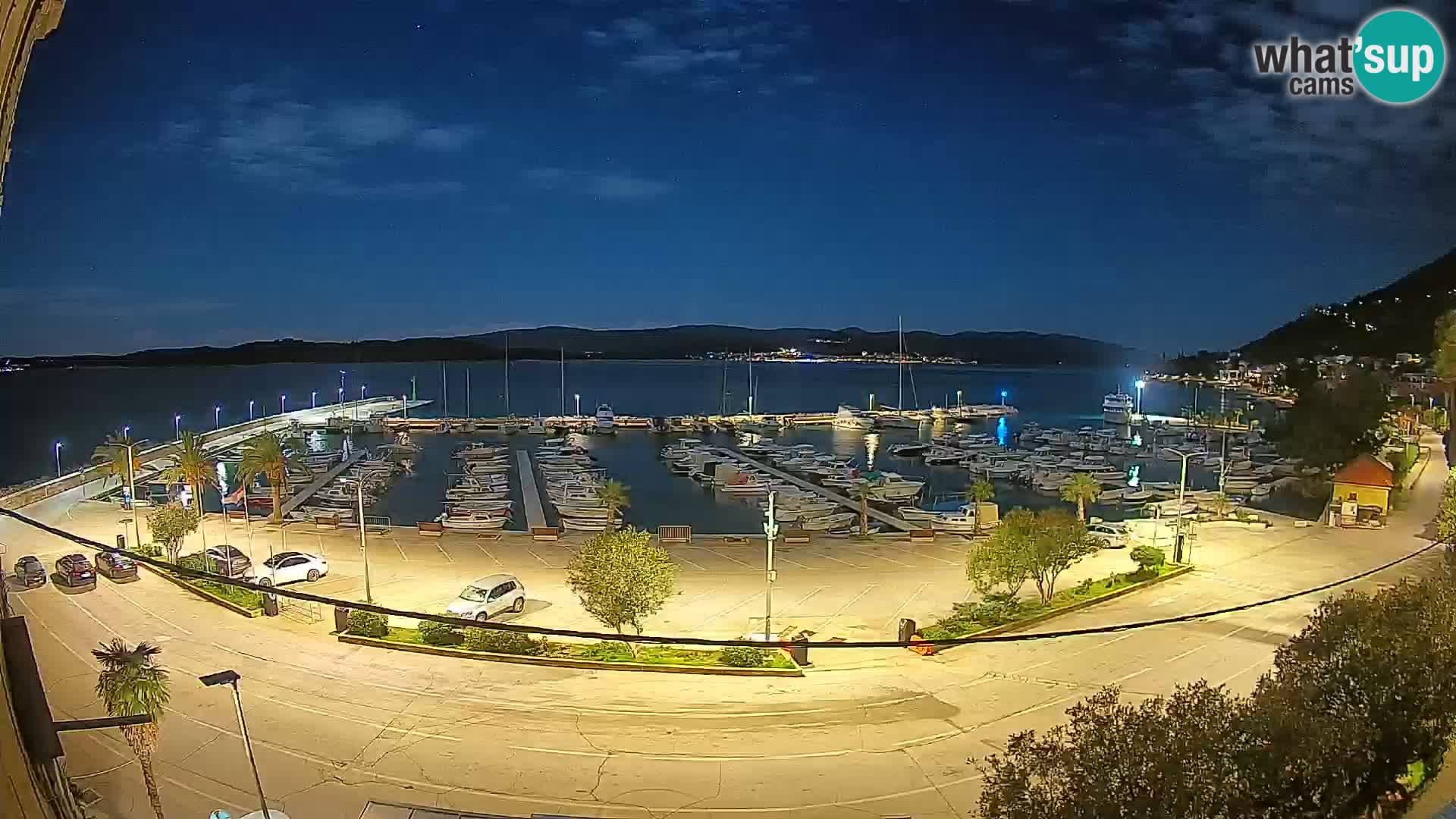 Webcam Orebić Uferpromenade – Fähre nach Korčula Live