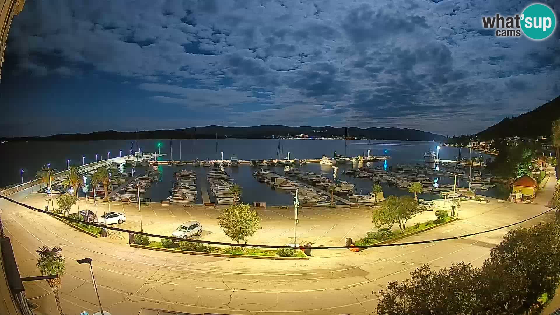 Webcam Orebić Riva – Ferry to Korčula Live