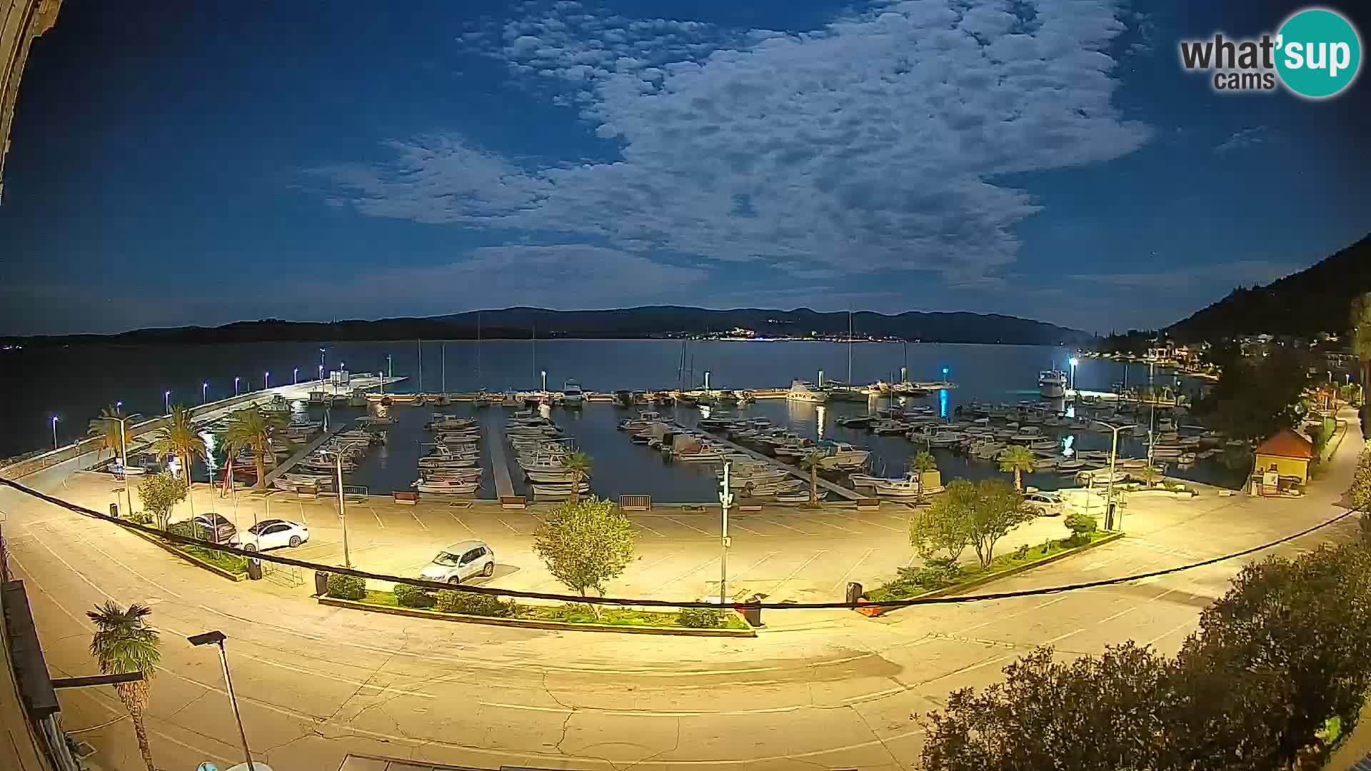 Webcam Orebić Riva – Ferry to Korčula Live