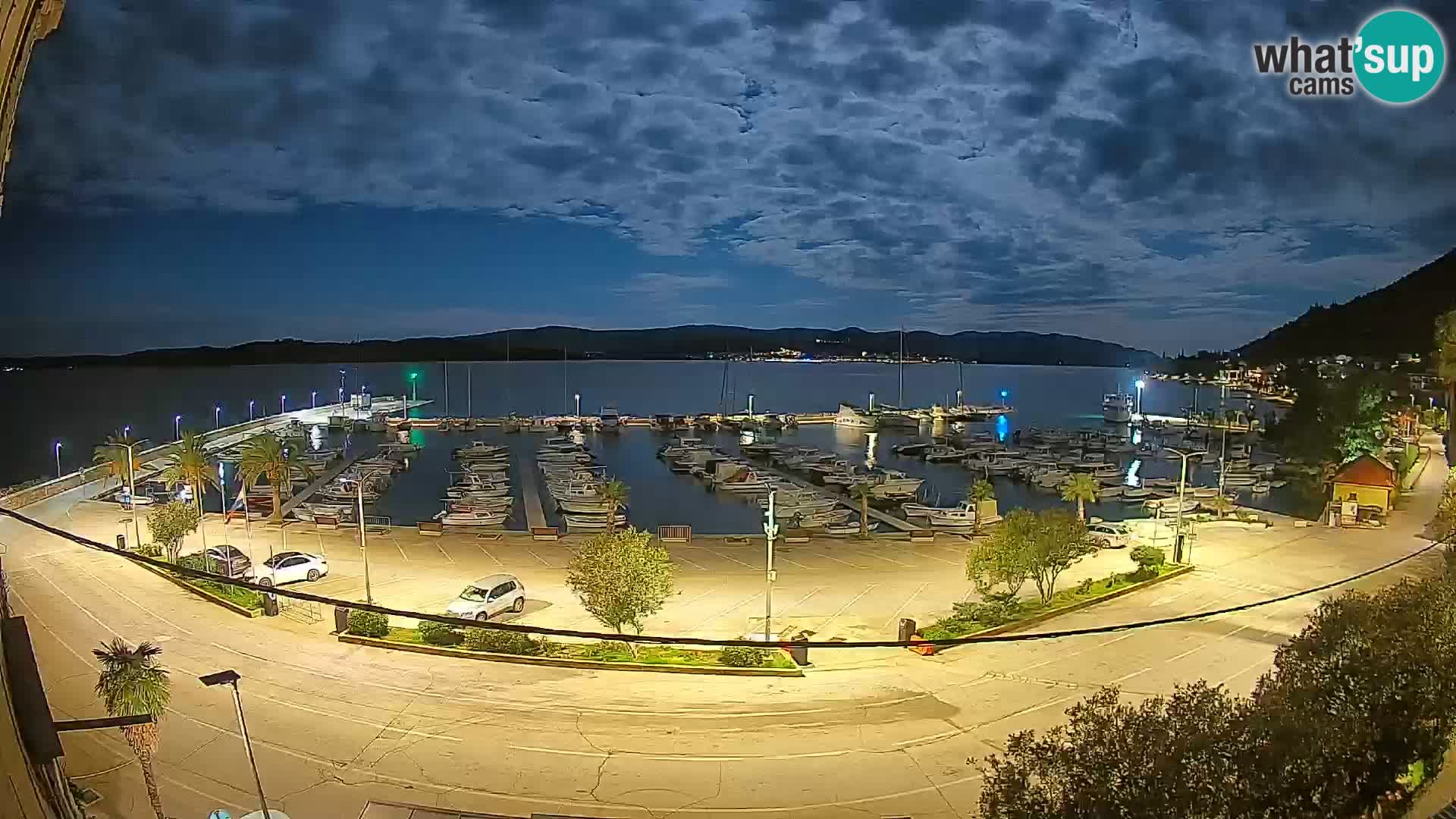 Webcam Orebić Riva – Ferry vers Korčula en direct