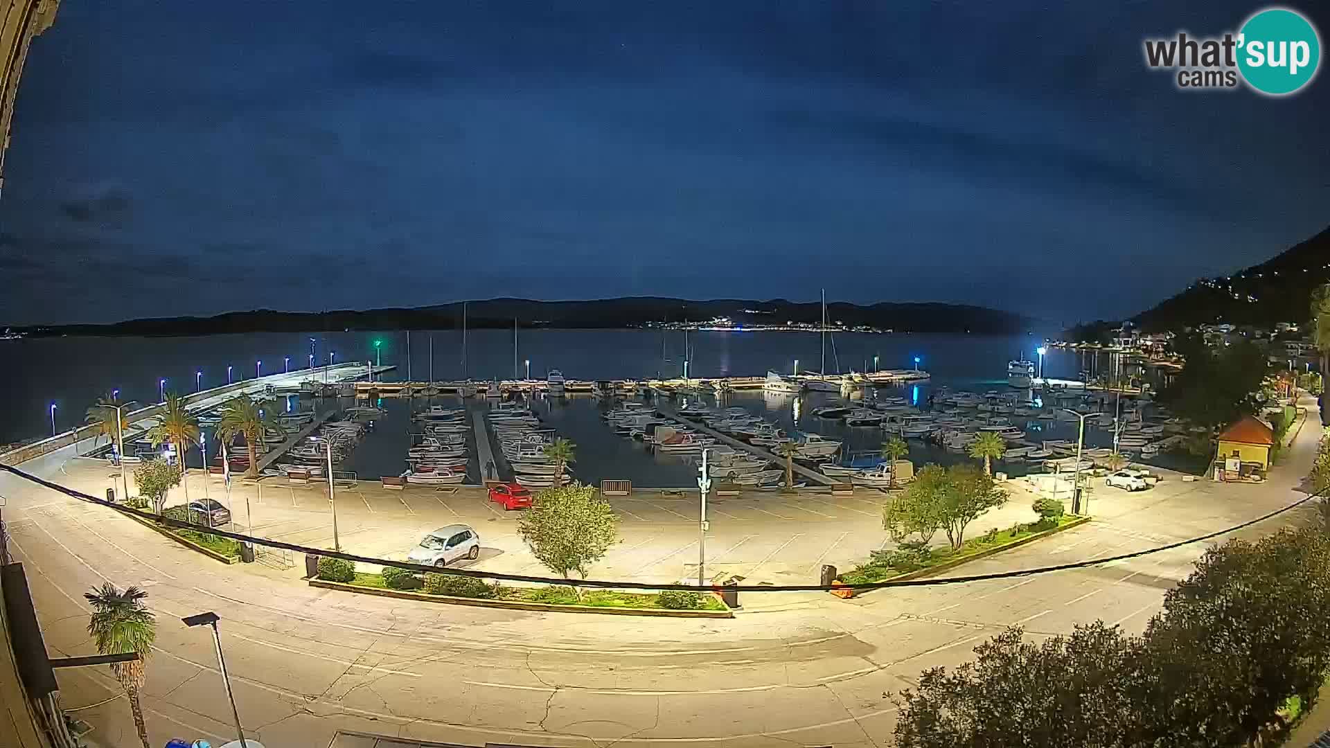Webcam Orebić Riva – Ferry vers Korčula en direct