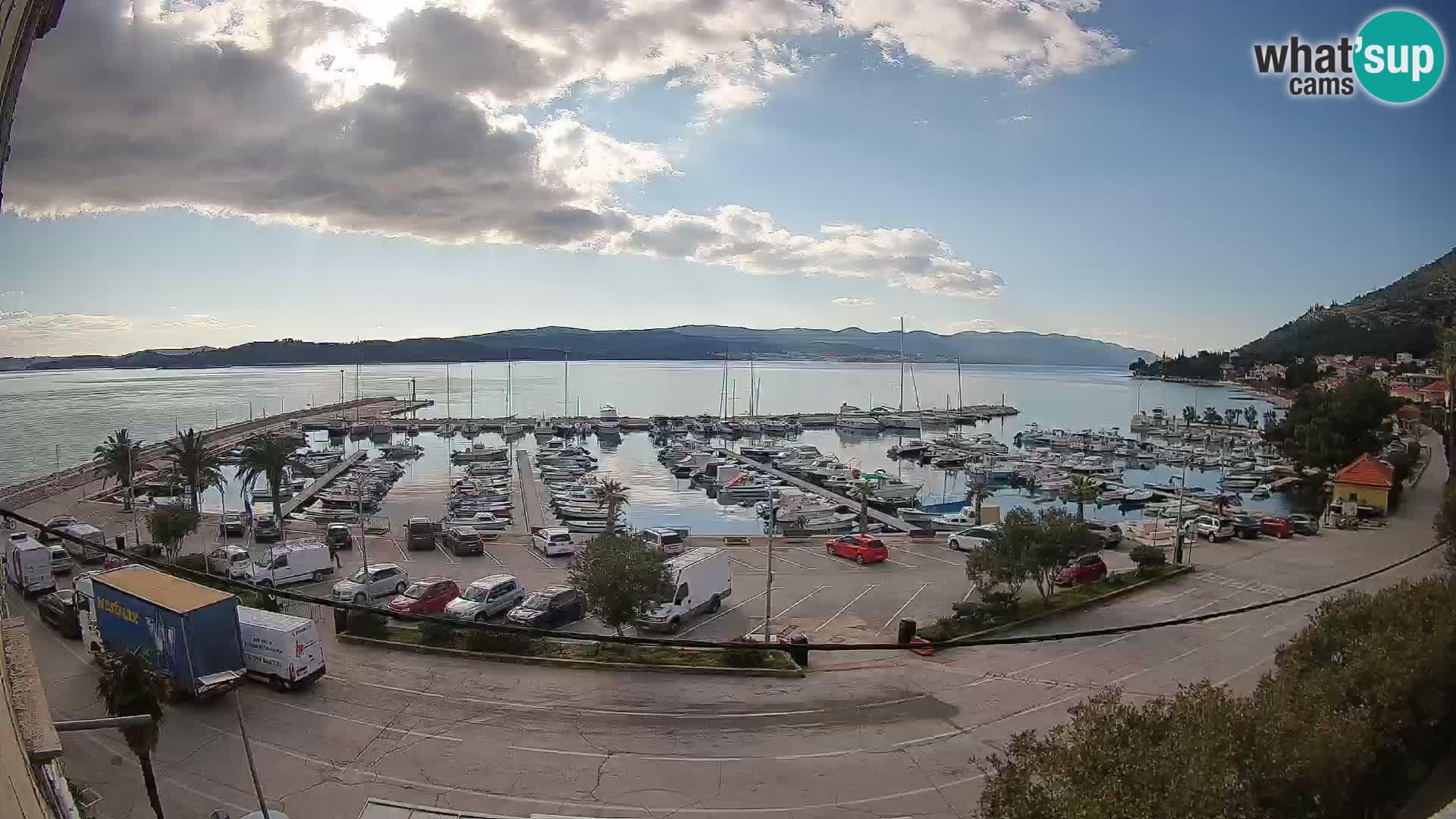 Web kamera Orebić Riva – Trajekt za Korčulu uživo