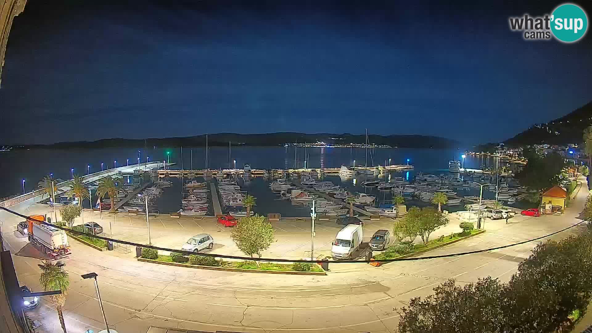 Webcam Orebić Riva – Ferry to Korčula Live